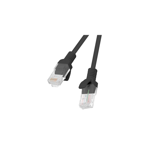 Lanberg Patchcord CAT.5E UTP | PCU5-10CC-0200-BK | 2 m