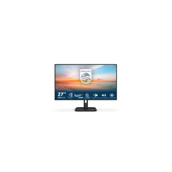 Philips 27E1N1200A/00 | 27 " | IPS | FHD | 16:9 | 120 Hz | 4 ms | 1920 x 1080 pixels | 300 cd/m² | HDMI ports quantity 1 | Black