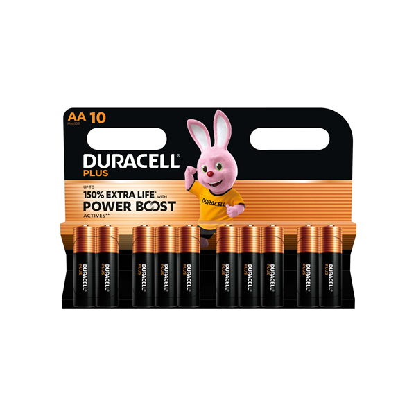 DURACELL Plus Boost MN1500 AA BL10 | Duracell