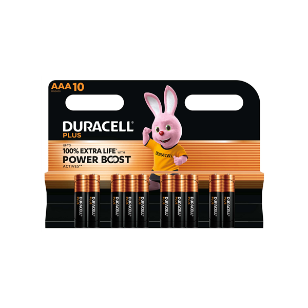 DURACELL Plus Boost MN2400 AAA BL10 | Duracell