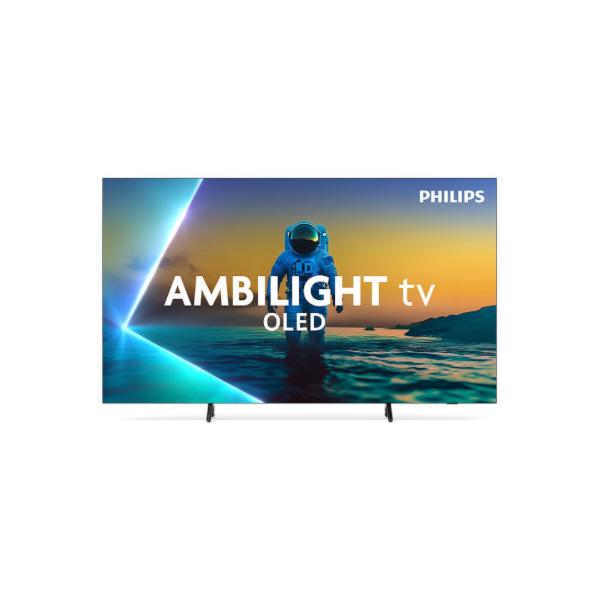 Philips OLED 4K Ambilight TV | 77OLED820/12 | 77 | Smart TV | Google TV | Grey