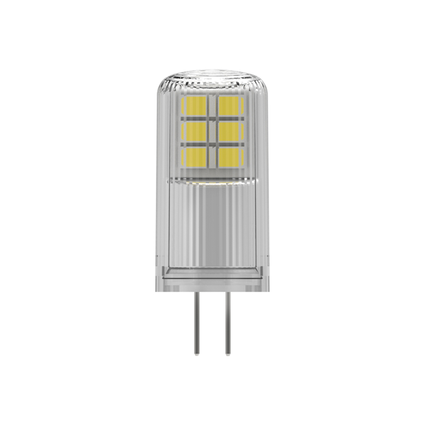 Osram LED PIN 12V Clear 28 non-dim 2.2W/827 G4 bulb | Osram