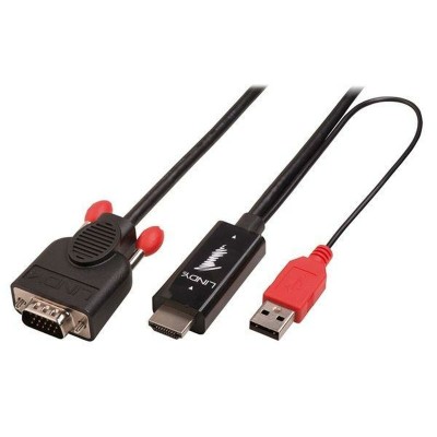 HDMI - VGA adapteris LINDY...
