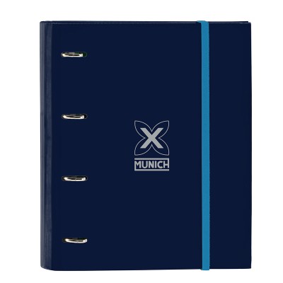 Ring binder Munich Blue A4