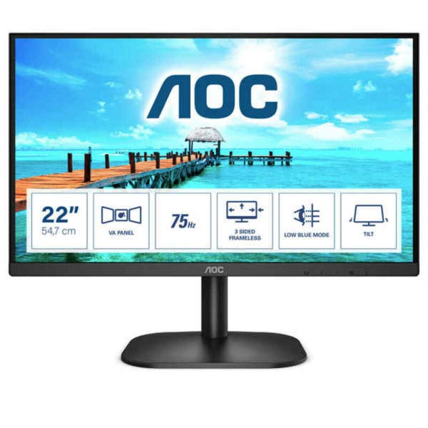 Näyttö AOC 22B2H/EU 21,5" Full HD 75 Hz WLED
