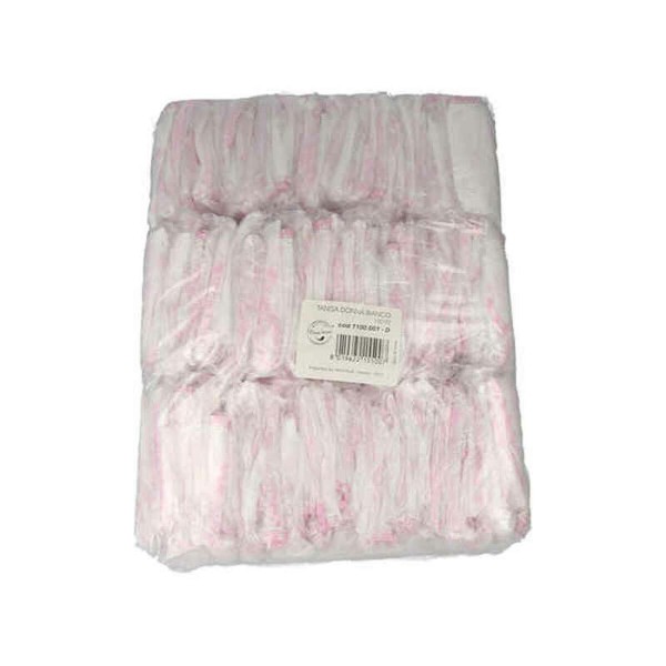 Kelnaitės su juostele PREMIUM 19934 Balta Vienkartinis (100 uds)