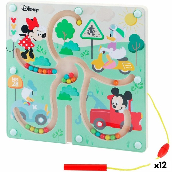 Labirinta Spēle Disney Koks 22,5 x 1,5 x 22,5 cm