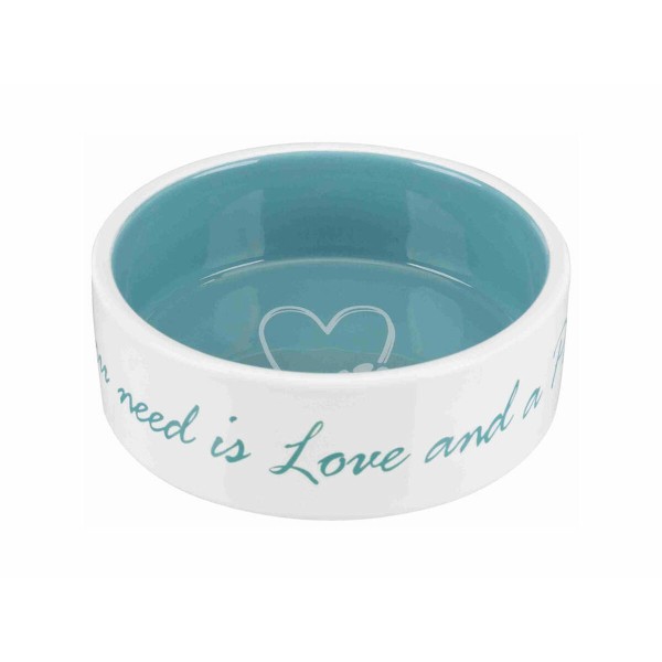 Кормушка для собак Trixie Pet's Home Синий Кремовый Ø 12 cm 300 ml