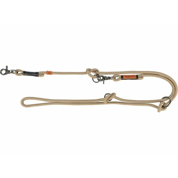 Reguliuojamas šuns pavadėlis Trixie Be Nordic Juoda Smėlio S/M