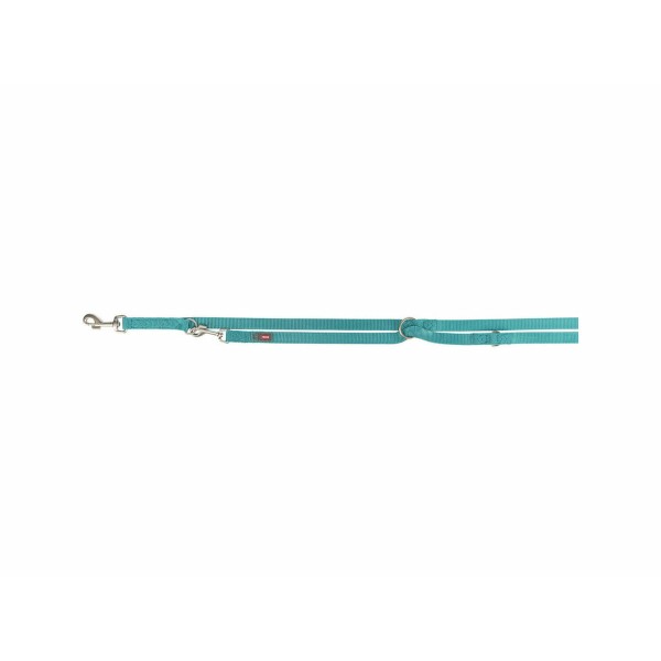 Adjustable dog leash Trixie Premium Light Blue