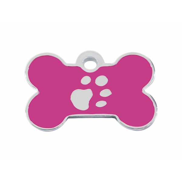 Tuvastussilt Imarc Bone Roosa Hõbedane