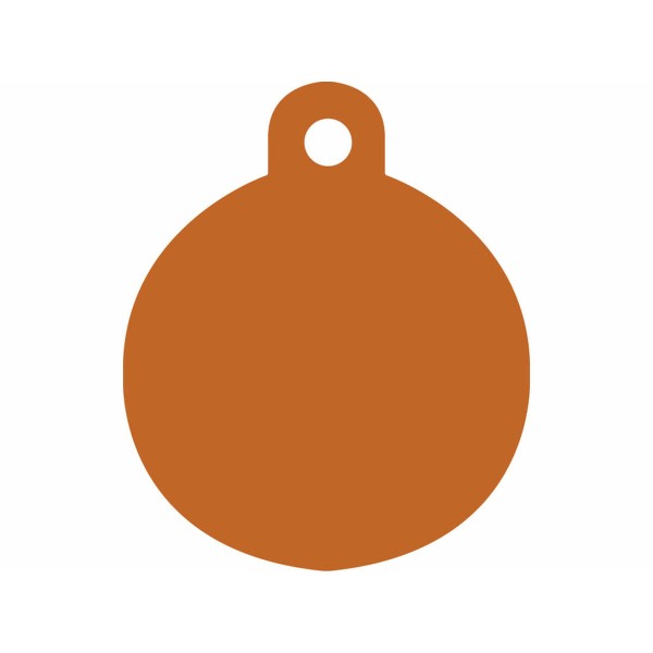 Identification plate Imarc Circle Orange