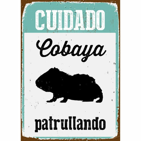 Lenta Magnet & Steel Cuidado Cobaya Patrullando 14,8 x 21 cm