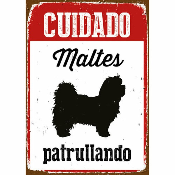Rotaļu ēdiena komplekts Magnet & Steel Cuidado Maltés Patrullando 14,8 x 21 cm