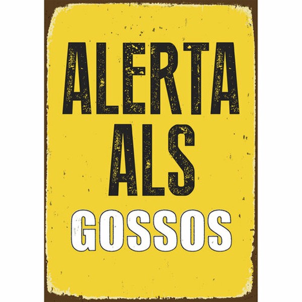 Silt Magnet & Steel Alerta als Gossos 14,8 x 21 cm