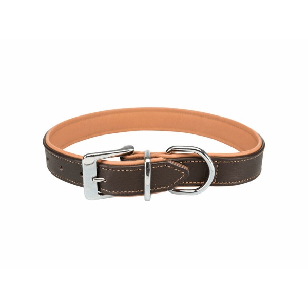 Dog collar Trixie Brown Light brown
