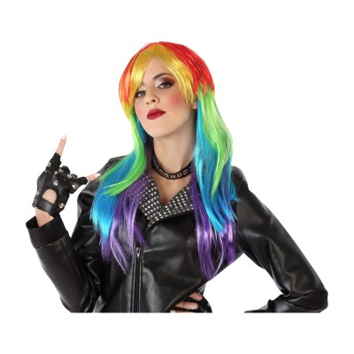 Peruukki Monivärinen