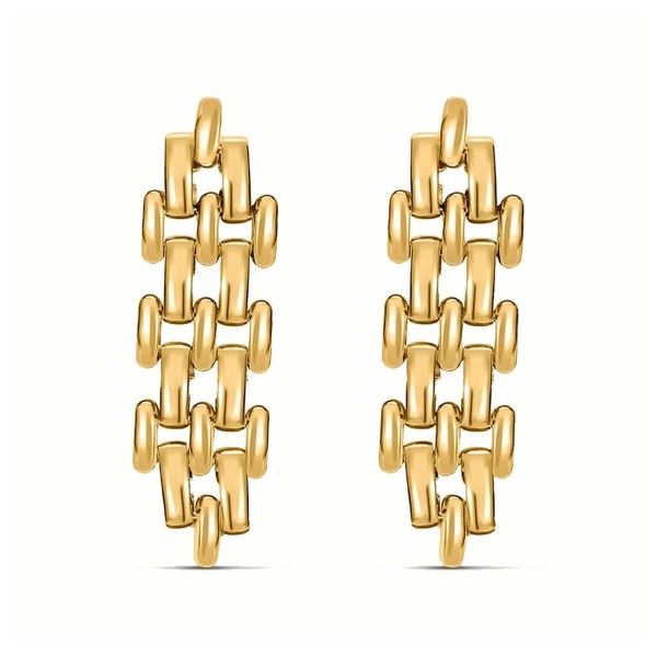 Ladies' Earrings Stroili 1694749 Golden