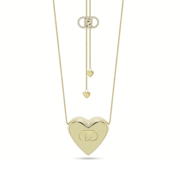 Ladies' Pendant LIU JO LJ2630 Golden
