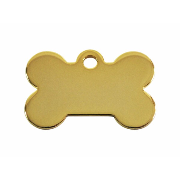 Identification plate for collar Imarc Bone Golden
