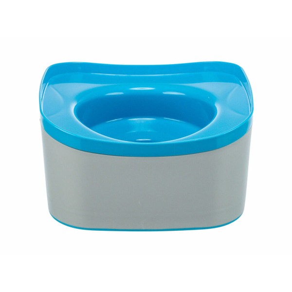 Cooling Pet Water Bowl Trixie Blue Dark grey Plastic 21 × 11 × 21 CM