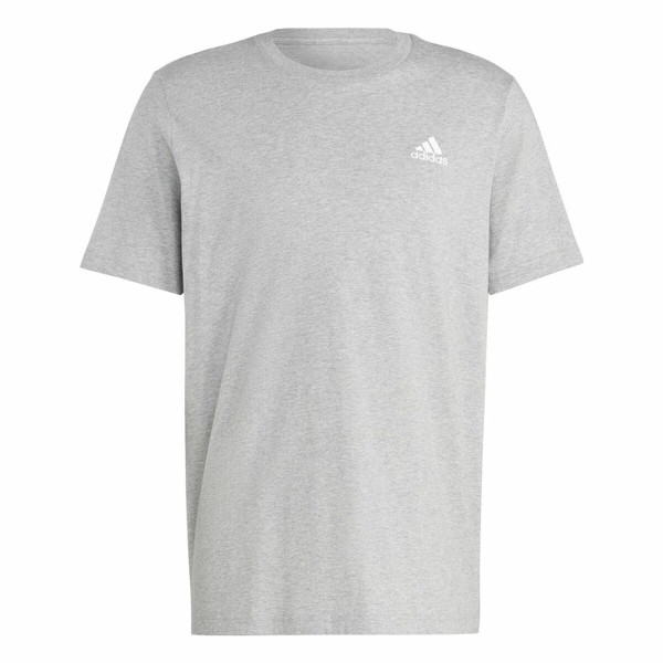 Miesten T-paita Adidas Essentials Vaaleanharmaa S