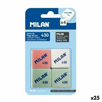 Eraser Set Milan 4 Pieces...