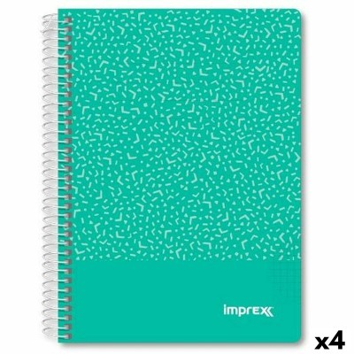 Notebook Imprex Green A5 80...