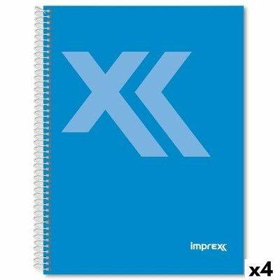 Notebook Imprex Blue Din A4...