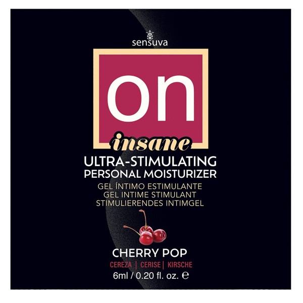 Lubricant Sensuva Cherry 6 ml