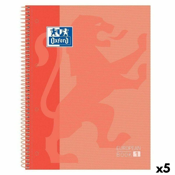 Žiedų knygos Oxford CLASSIC EUROPEANBOOK Persikas A4 80 Paklodės (5 vnt.)