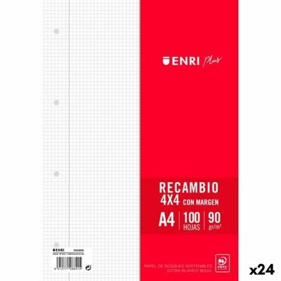 Asenduslehed ENRI Valge A4...