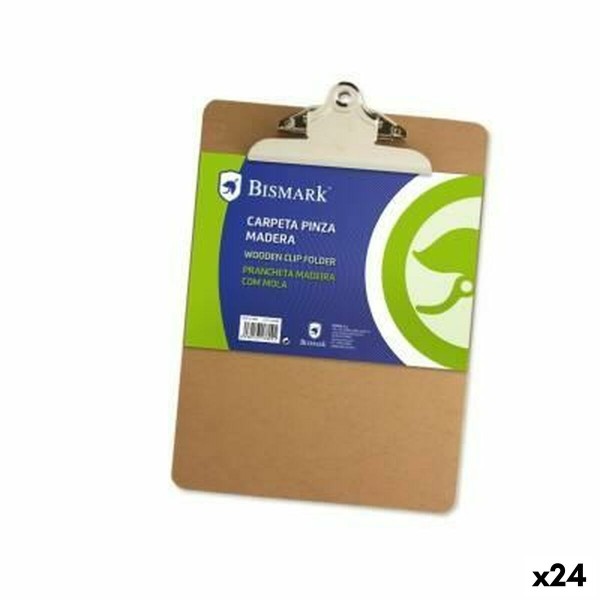 Kansio klipsillä Bismark A4 Puu (24 osaa)