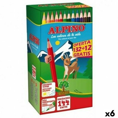 Värvilised pliiatsid Alpino...