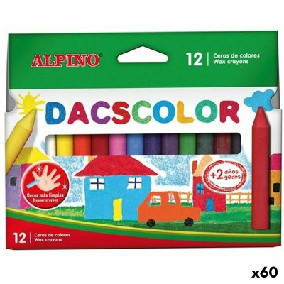 Coloured crayons Alpino...