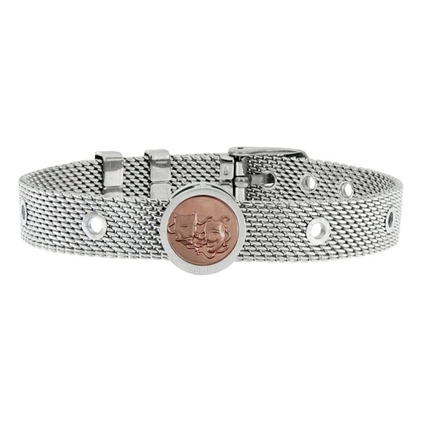 Unisex Bracelet Actor Talent Jewels TJA-3-01-02-1-235 Silver