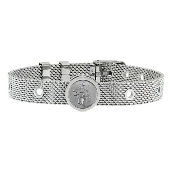 Unisex Bracelet Guitarist Talent Jewels TJA-4-03-03-1-235 Silver