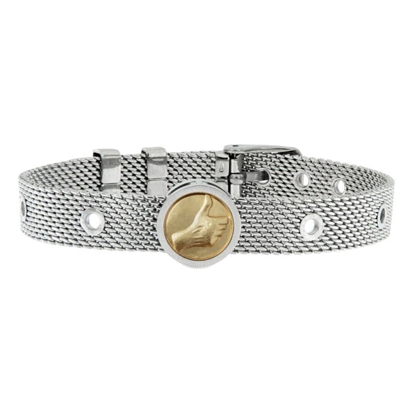 Unisex Bracelet Optimistic Talent Jewels TJA-5-13-01-1-235 Silver