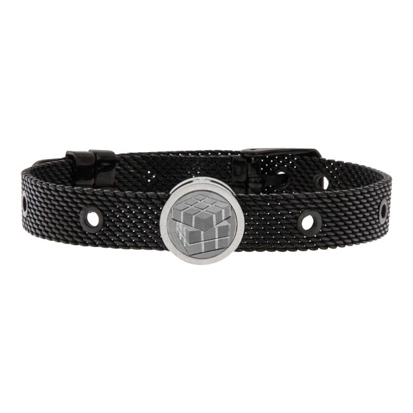 Unisex Bracelet Patient Talent Jewels TJA-5-09-03-2-235 Black