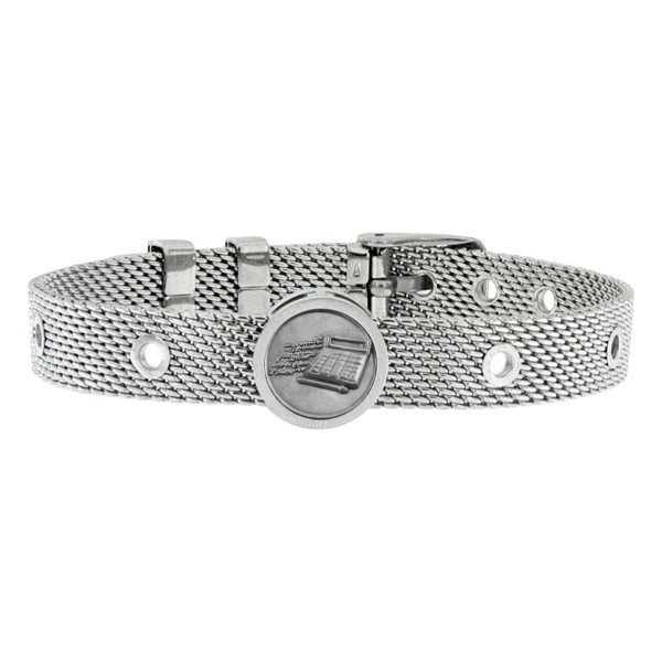 Unisex Bracelet Mathematician Talent Jewels TJA-2-02-03-1-235 Silver