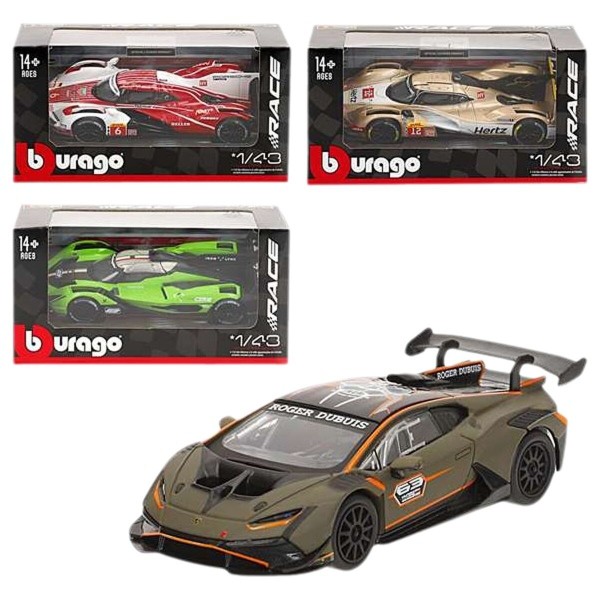 Car Bburago Racing Series 2025 V1 1:43