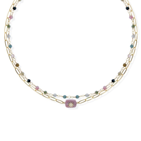 Ladies' Necklace LIU JO LJ2891 Silver