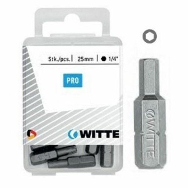 Bitu komplekts WITTE Hex Heksagonāls 10 gb.