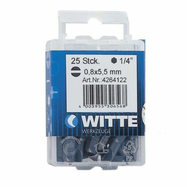 Bitu komplekts WITTE Plakans 25 gb. 25 Daudzums