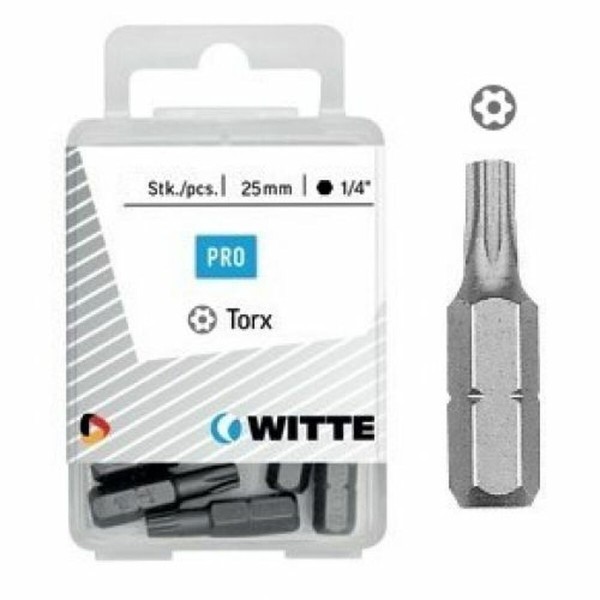 Otsakukomplekt WITTE TX Torx 5 Ühikut