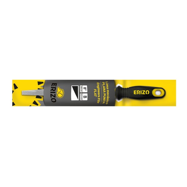 Plokščias failas ERIZO 8" Plonas Butas Plonas galas