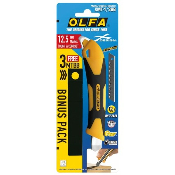 Pезак Olfa XMT-1 12,5 X 0,45 MM Металл полипропилен 12,5 mm