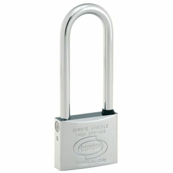 Key padlock CORBIN Euromarine 4 mm 25 mm Bow Stainless steel Brass