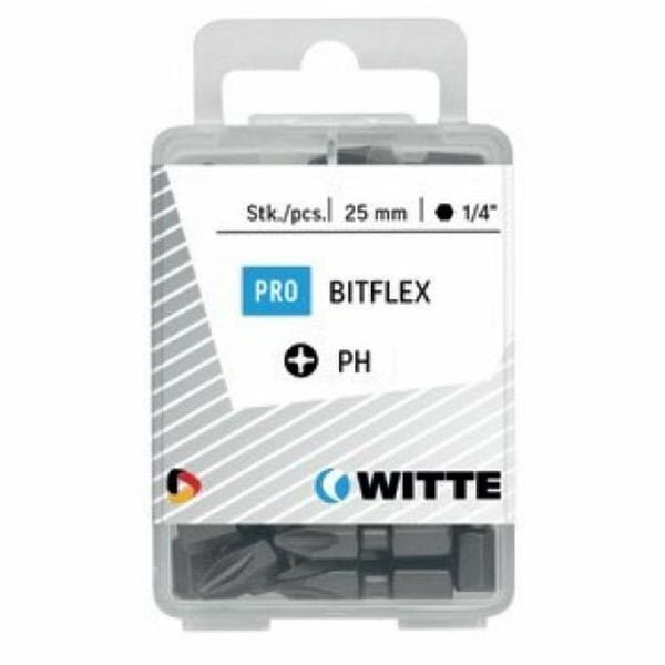 Otsakukomplekt WITTE PH 1 BITFLEX PH1 25 Ühikut 25 Tükid, osad