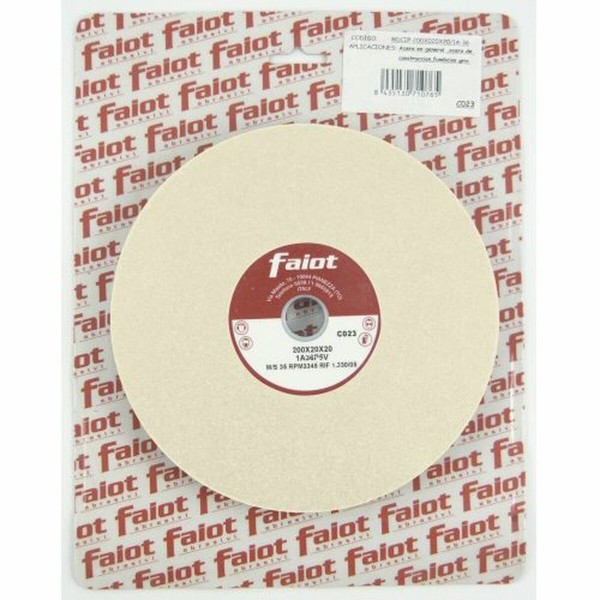 Šlifavimo ratas FAIOT 9A-60 150 mm Balta